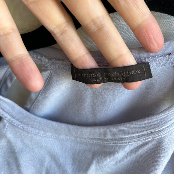 Narciso Rodriguez light purple top - Picture 2 of 9